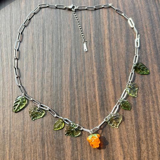 Collana Orange Berry - Argento