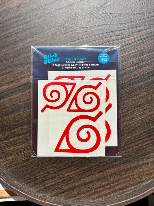 Stickers Kaze no Tamashi (Red)