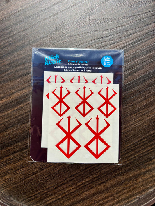 Stickers Rageborn (Red)