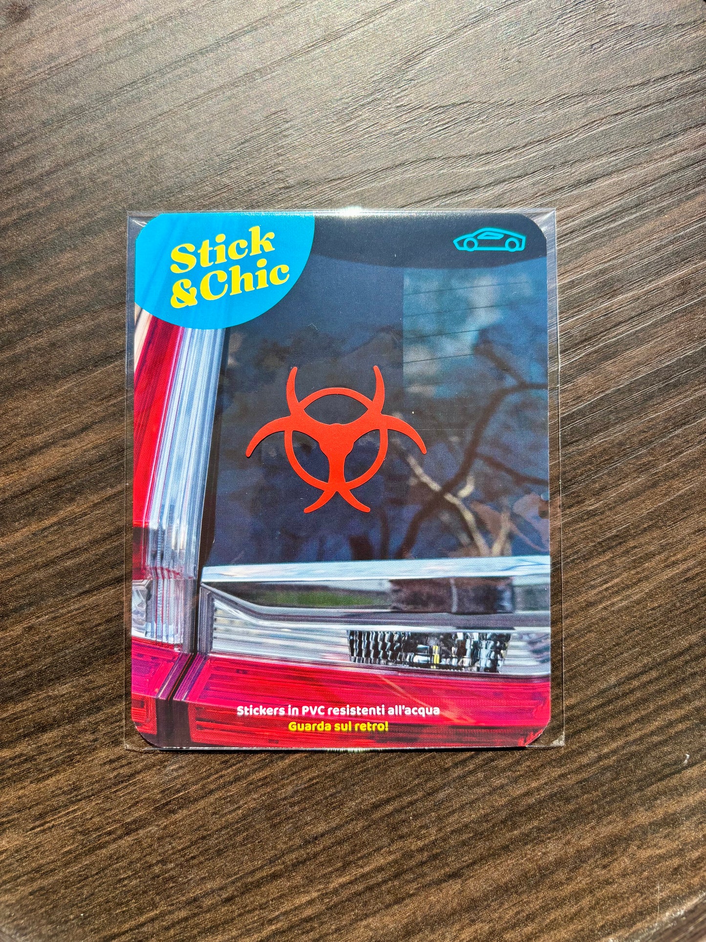 Stickers Biohazard (Red)