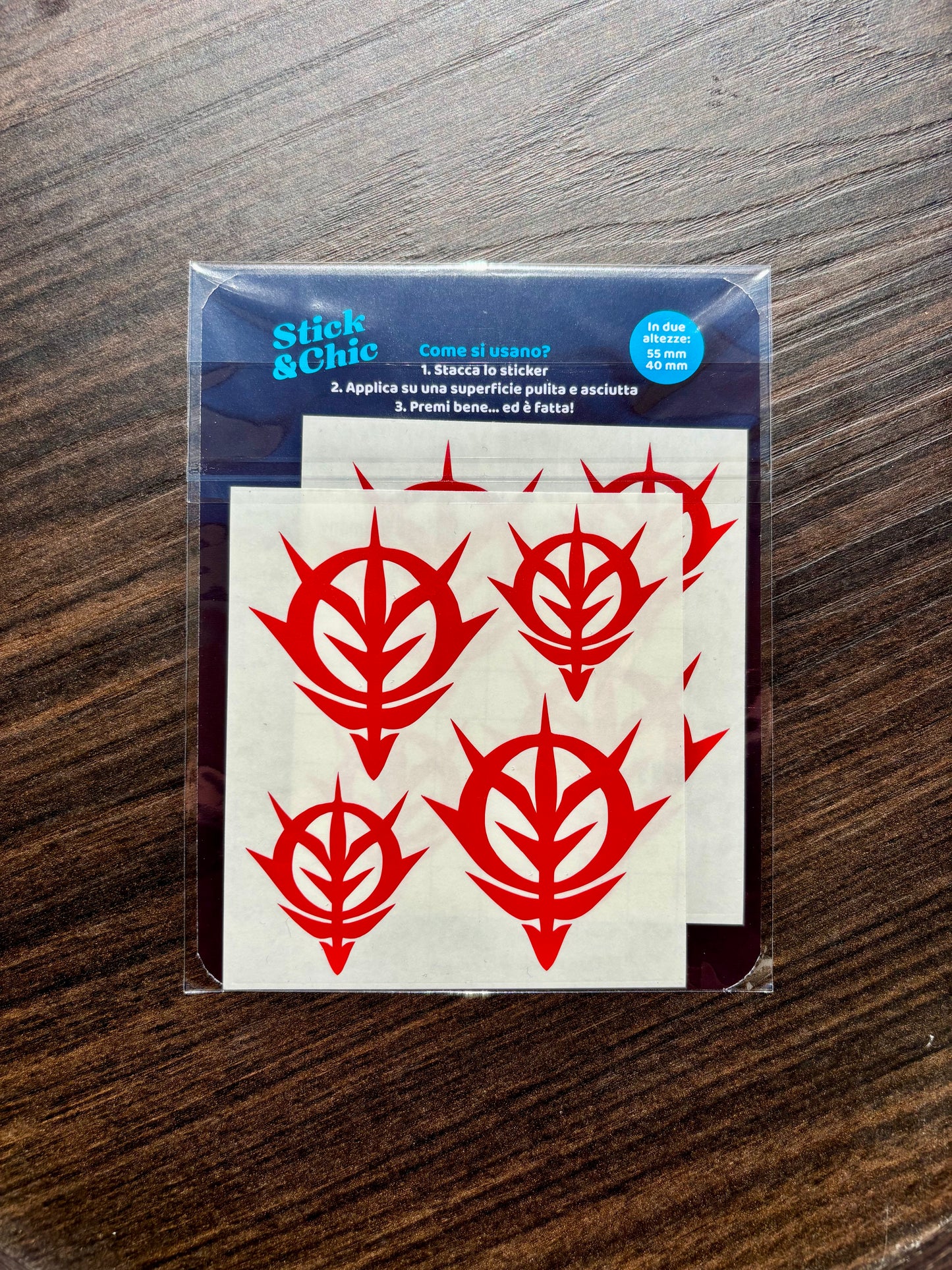Stickers Mecha (Red)