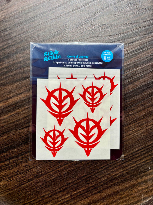 Stickers Mecha (Red)