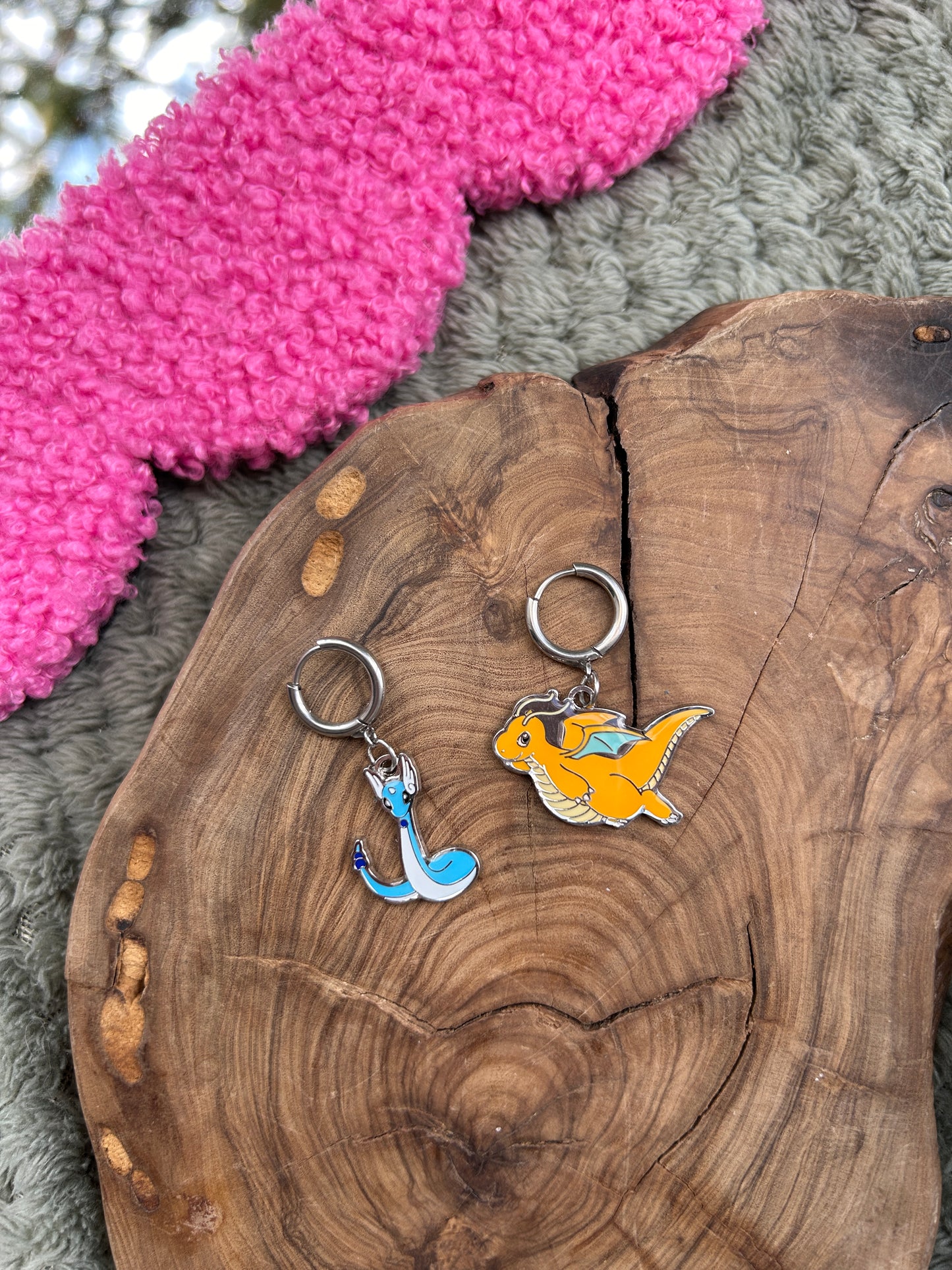 Orecchini Dragonair & Dragonite