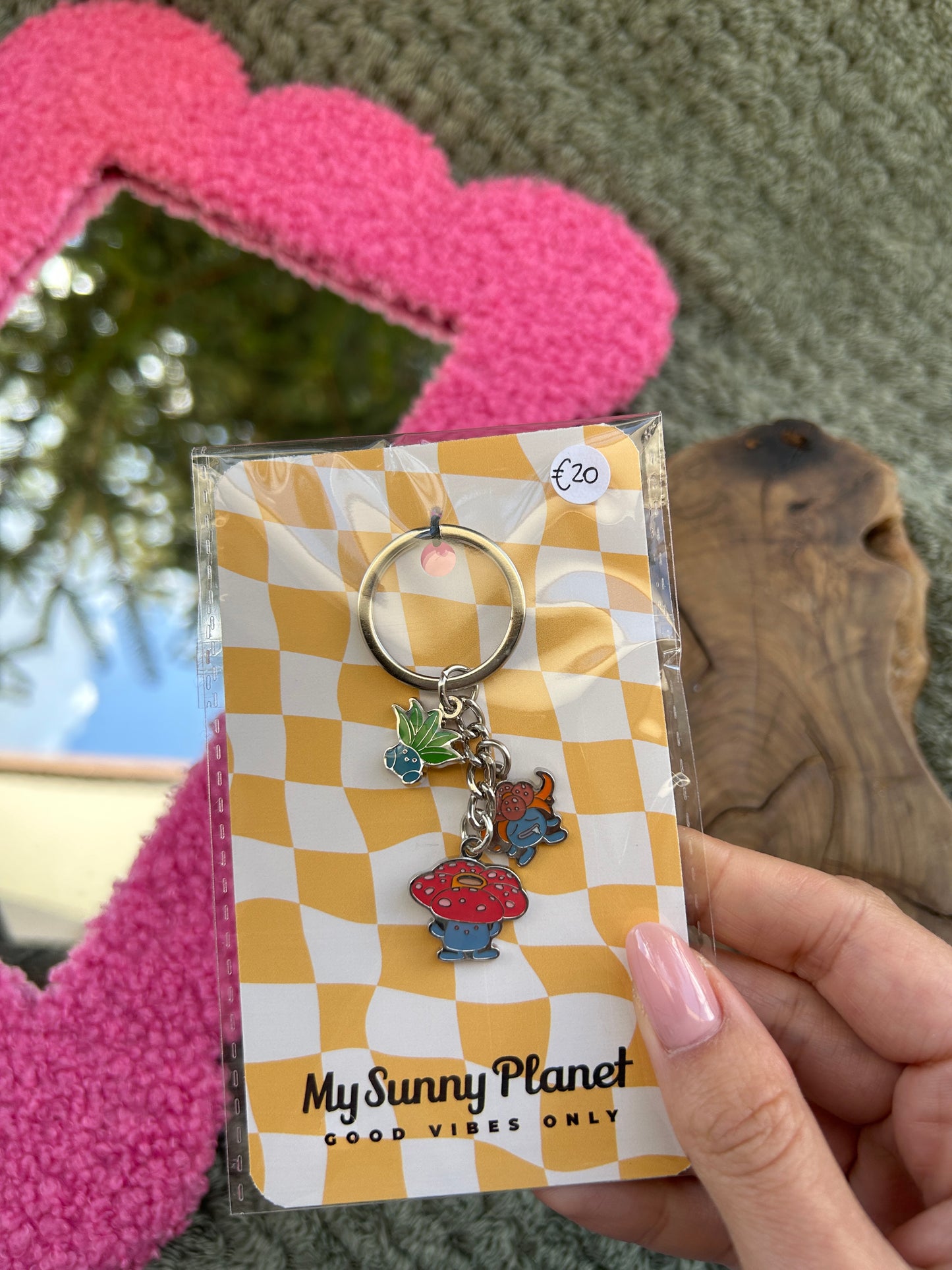 Sleepy Keyring