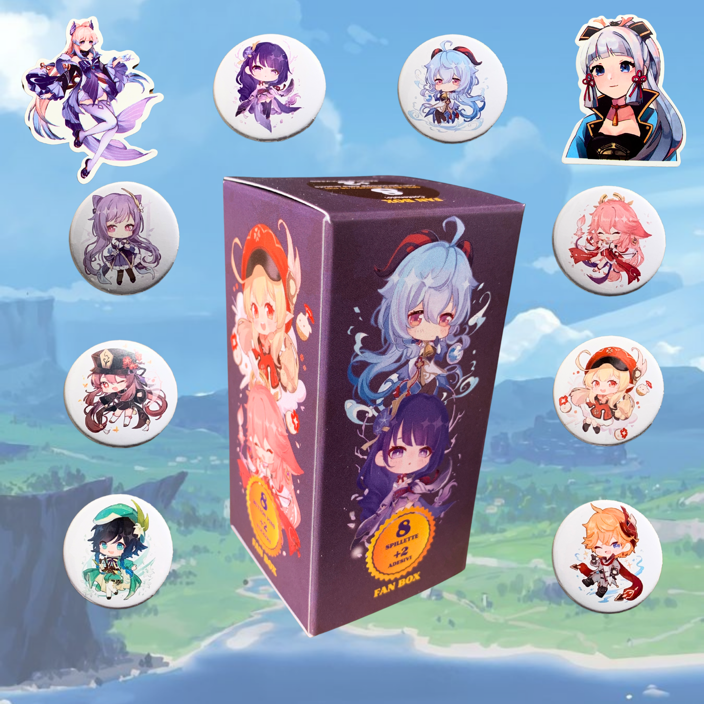 Fan box GENSHIN IMPACT