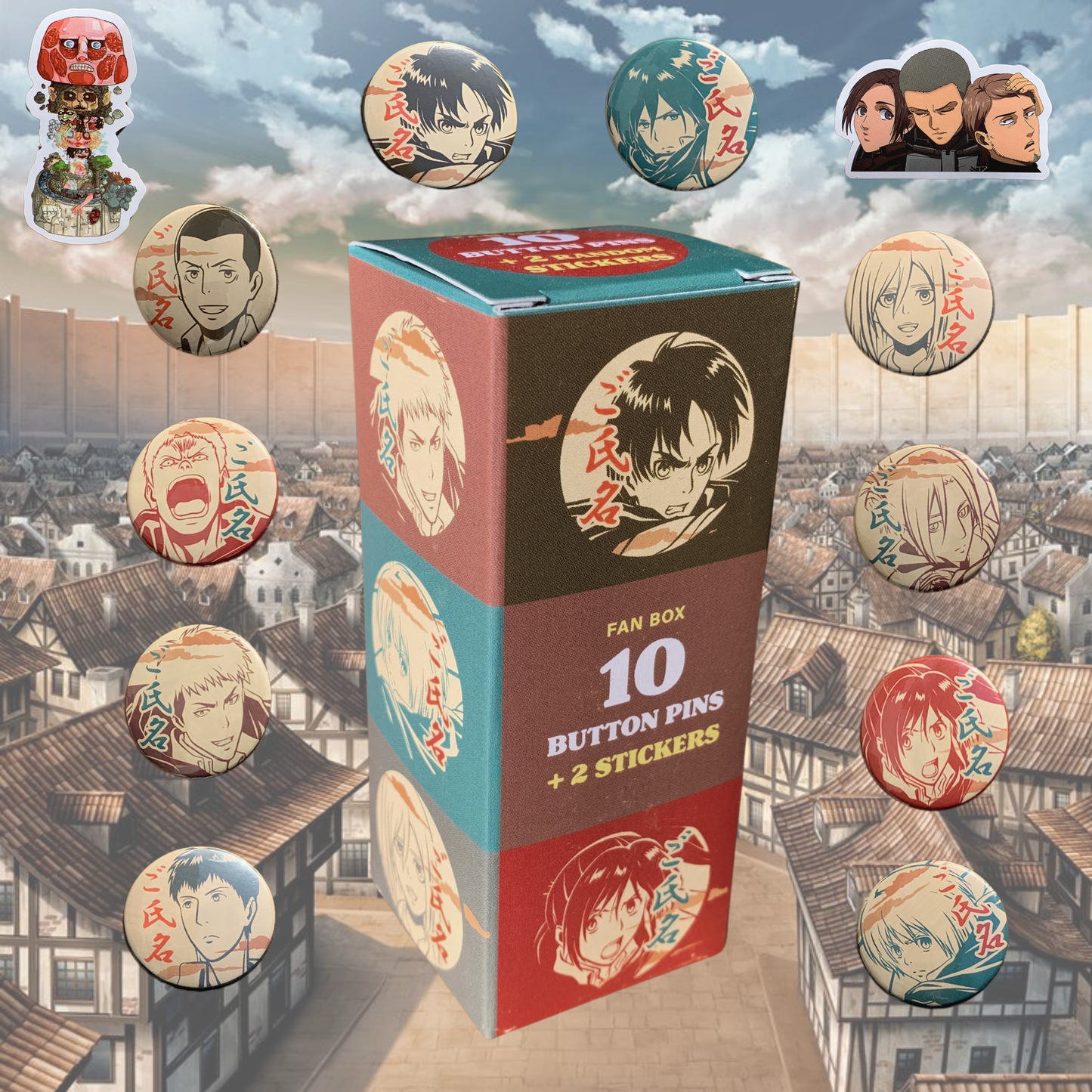 Fan box ATTACCO DEI GIGANTI